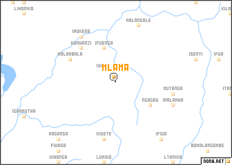 map of Mlama