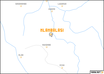 map of Mlambalasi