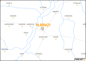map of Mlandizi