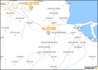 map of Mlaten