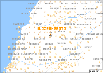 map of Mlâzeq Hreqta