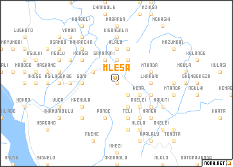 map of Mlesa