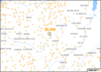 map of Mlîkh