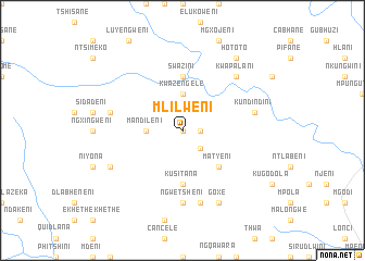 map of Mlilweni