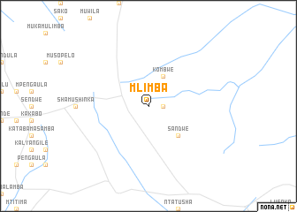 map of Mlimba