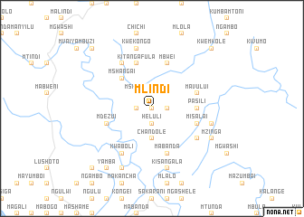 map of Mlindi