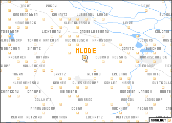 map of Mlode