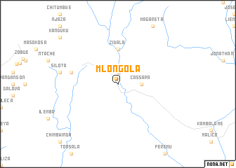 map of Mlongola