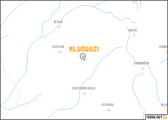 map of Mlunduzi