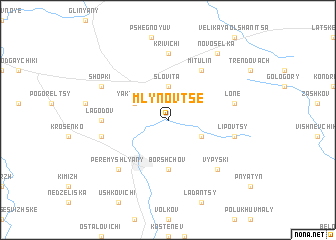 map of Mlynovtse