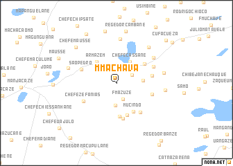 map of M. Machava