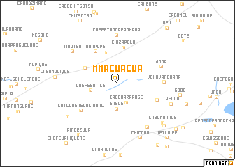 map of M. Macuácua