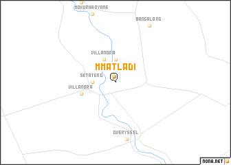 map of Mmatladi