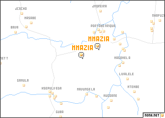 map of M. Mazia