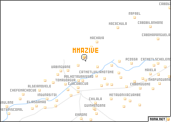 map of M. Mazive