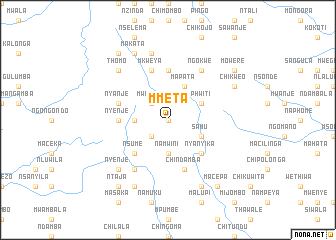 map of Mmeta