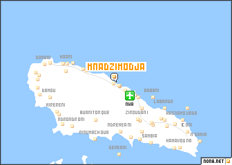 map of Mnadzi Modja