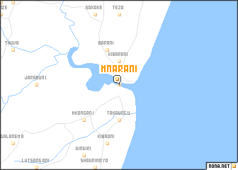 map of Mnarani