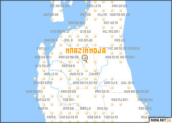 map of Mnazi Mmoja