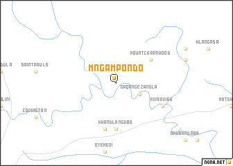 map of Mngampondo