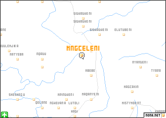 map of Mngceleni