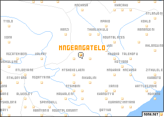 map of Mngeangatelo