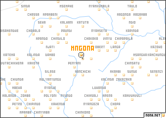 map of Mngona