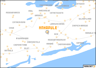 map of M. Nhapule