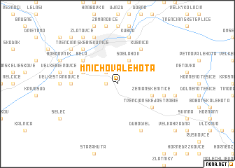 map of Mnichova Lehota