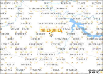map of Mnichovice