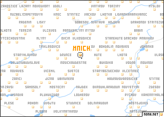 map of Mnich