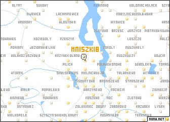 map of Mniszki B