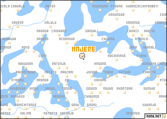 map of Mnjere