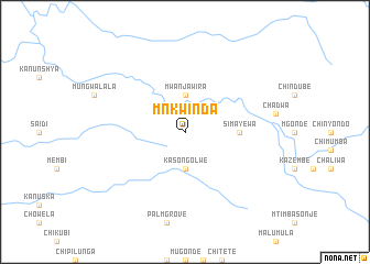 map of Mnkwinda
