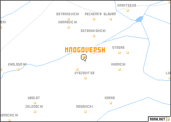 map of Mnogoversh