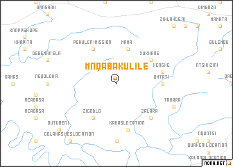map of Mnqaba Kulile