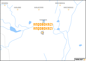 map of Mnqobokazi