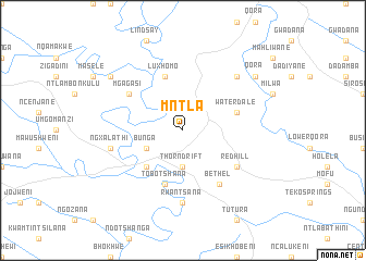 map of Mntla