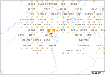 map of Mnyim