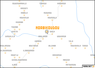 map of Moabi Koudou