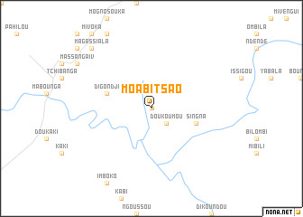 map of Moabi-Tsao