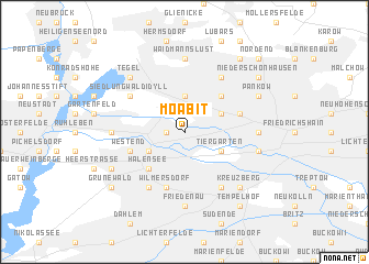 map of Moabit