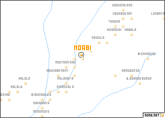 map of Moabi