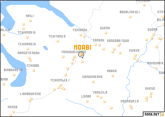 map of Moabi