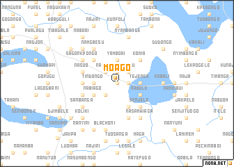 map of Moago