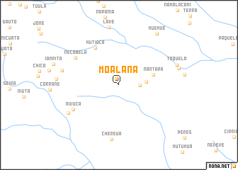 map of Moalana