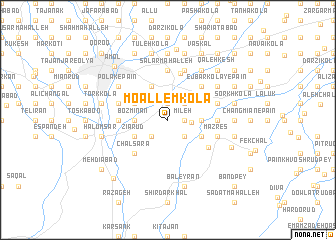 map of Mo‘allem Kolā