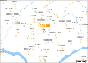 map of Moalou