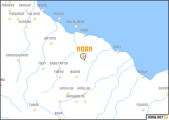 map of Moam