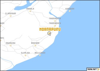 map of Moanapuru